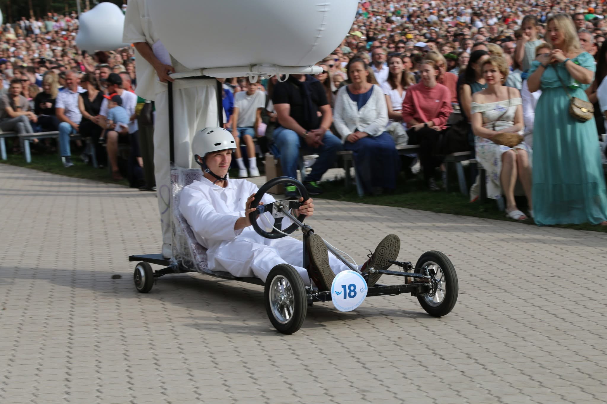 Electric tricycle at Song Festival